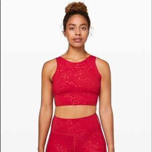 Rare Lululemon Stronger as One longline sports bra